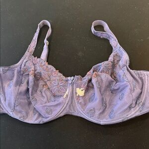 Chantelle Lavender Embroidered Bra